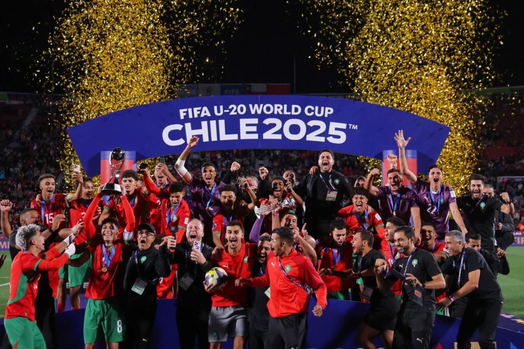 Le Maroc remporte la Coupe du Monde U-20 de la FIFA 2025 et devient le premier pays arabe à remporter le titre.